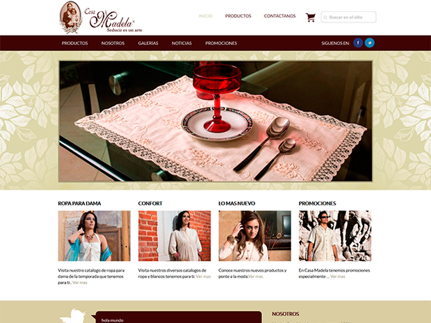 Sitio Web| Casa Madela | Marketing Digital Zacatecas