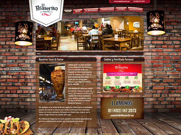 Sitio Web| El Braserito | Marketing Digital Zacatecas