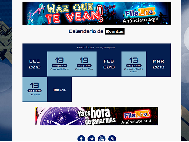 Sitio Web| Fila UNO | Marketing Digital Zacatecas