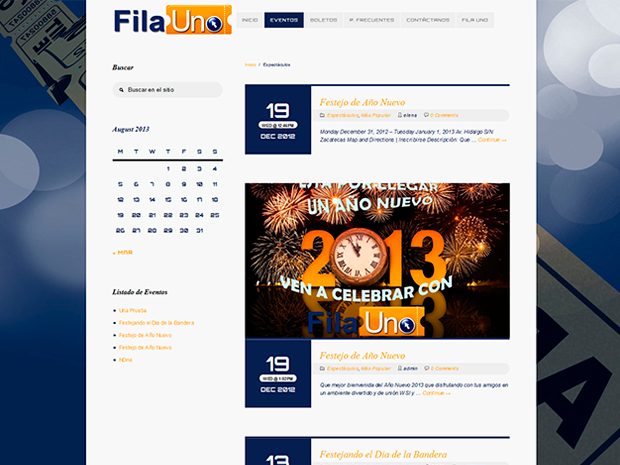 Sitio Web| Fila UNO | Marketing Digital Zacatecas