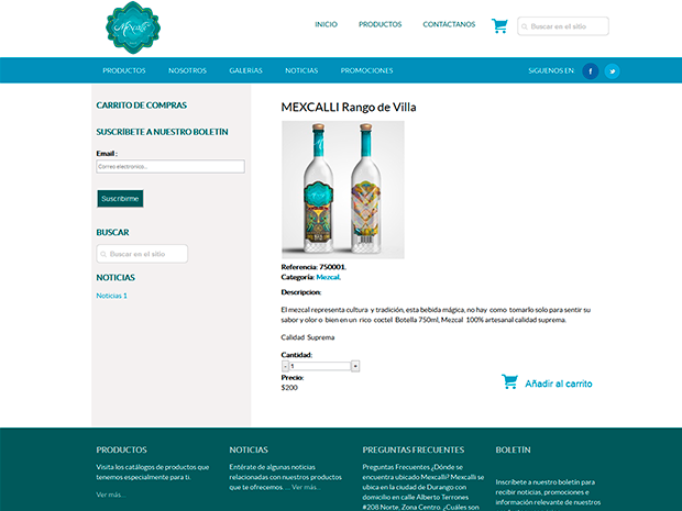 Sitio Web| Mexcalli| Marketing Digital Zacatecas