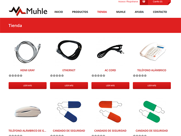 ZENDA Zacatecas Muhle- Sitio web, redes sociales y comercio electrónico