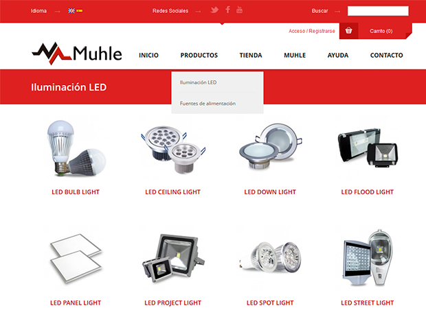 ZENDA Zacatecas Muhle- Sitio web, redes sociales y comercio electrónico