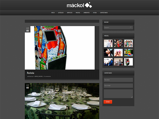 Marketing Digital Zacatecas Máckol- Sitio Web