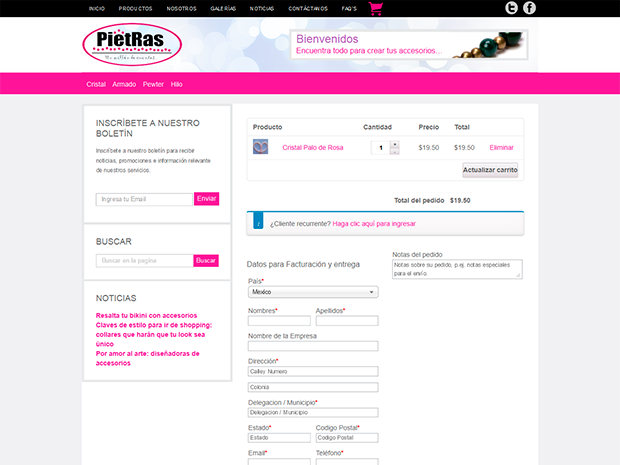 Sitio Web| Pietras| Marketing Digital Zacatecas