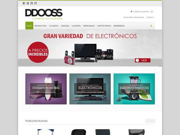 Proyecto Sitio Web| DDOOSS | Marketing Digital Zacatecas